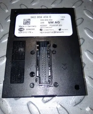 Volkswagen Jetta VI Keyless (KESSY) go control unit/module 5K0959434E 5K0959434 5ZA010176