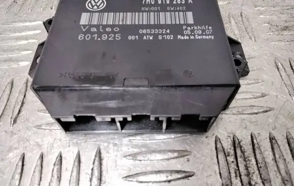 Volkswagen Polo IV 9N3 Parking PDC control unit/module 7H0919283A 601925 06533324