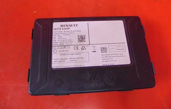 Renault Clio IV USB control unit 282755265R