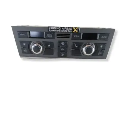Audi A6 S6 C6 4F Climate control unit 4F0910043 4F1820043S