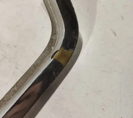 Renault Laguna II Front bumper splitter molding 20101017