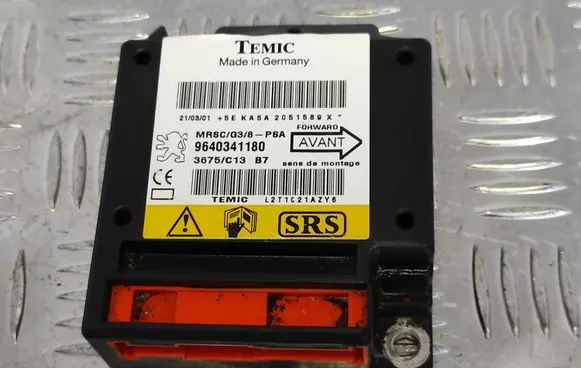 Peugeot 607 Airbag control unit/module 9640341180