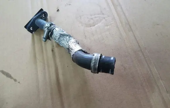 Peugeot 3008 I Turbo turbocharger oiling pipe/hose