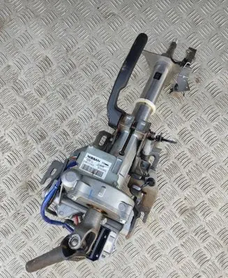Steering wheel axle set