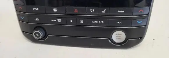 Jaguar XE Climate control unit 150903A0883X GX6318C858GD
