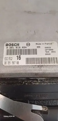 Peugeot 406 Engine control unit/module 9635156780 EDC15C2 0281010034