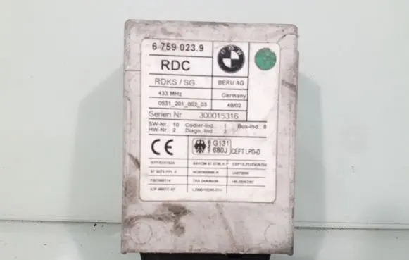 BMW X5 E53 Tire pressure control unit 67590239