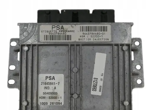 Citroen C5 Engine control unit/module 9643786680