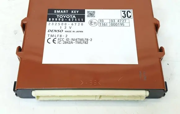 Keyless (KESSY) go control unit/module