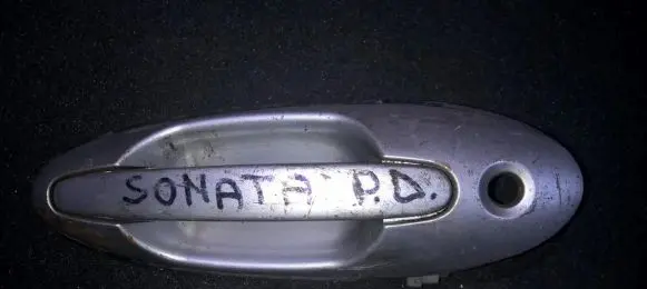Hyundai Sonata Front door exterior handle