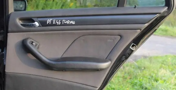 BMW 3 E46 Coupe rear side trim panel 