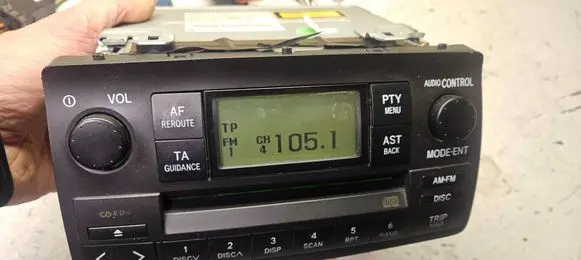 Toyota Corolla E120 E130 Radio/CD/DVD/GPS head unit 8612013060 861291306b0 Cqts7170a