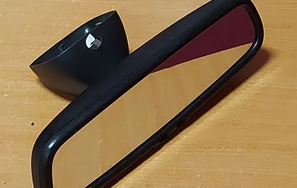 Skoda Octavia Mk2 (1Z) Rear view mirror (interior) 015610