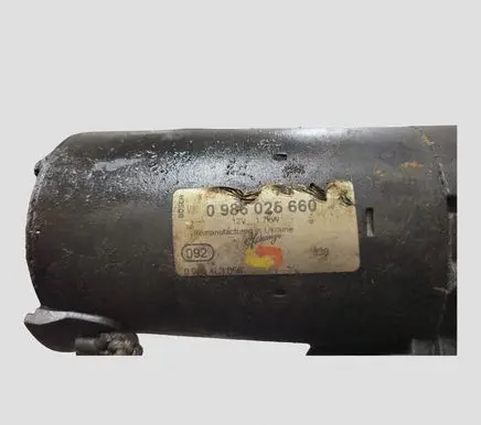 Opel Zafira B Starter motor 0986025660