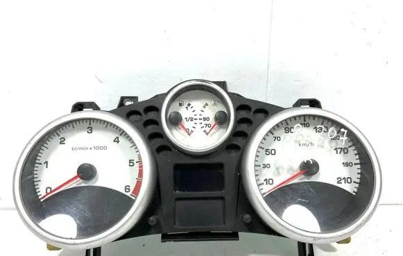 Peugeot 207 Speedometer (instrument cluster) A2C53190340 A2C53065547 200073124