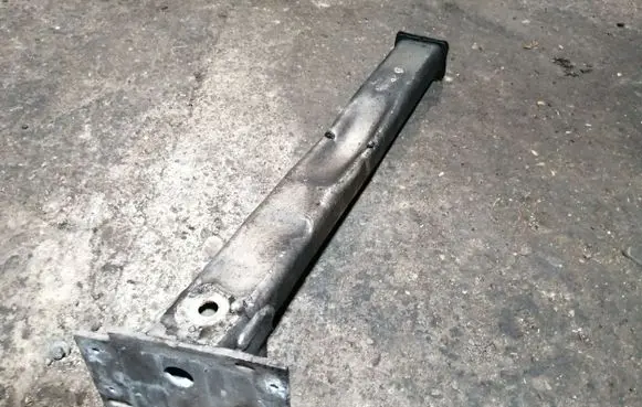 Front bumper shock/impact absorber