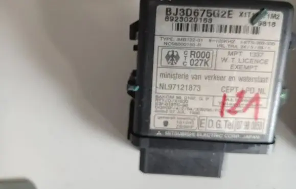 Mazda Premacy Immobilizer control unit/module Bj3d675g2e