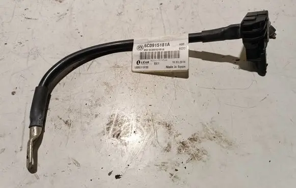 Audi A4 S4 B5 8D Negative earth cable (battery) 6C0915181A 588G11F00 6Q0915181A