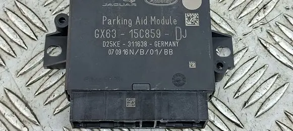Jaguar XE Parking PDC control unit/module GX6315C859DJ