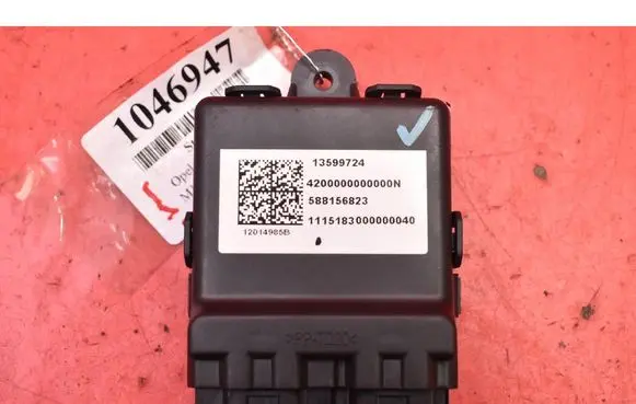 Opel Astra J Engine control unit/module ECU 13599724