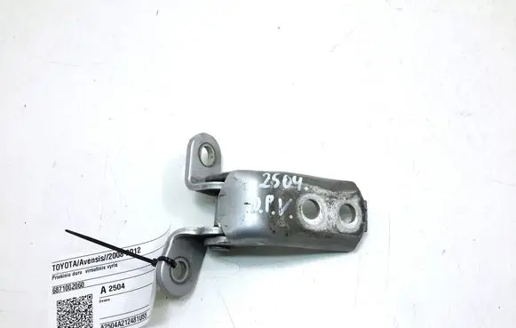 Toyota Avensis T270 Front door upper hinge 6871002060