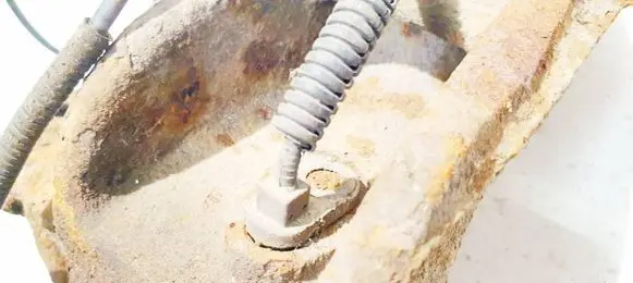 Citroen C2 ABS brake wheel speed sensor 