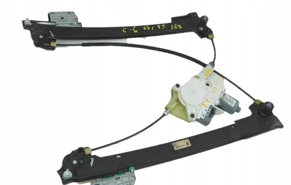 Citroen C6 Rear door window regulator with motor 9663077880