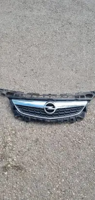 Opel Astra J Front bumper upper radiator grill 13266577