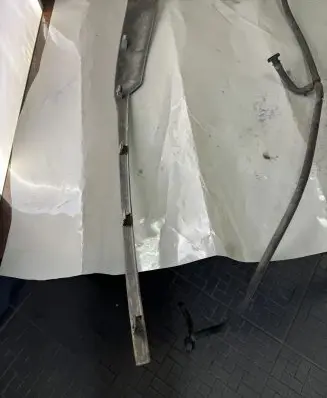Peugeot 4007 Front bumper lip 6512A194 3R00P