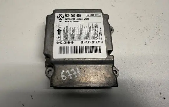 Volkswagen Golf VI Airbag control unit/module 5K0959655 5WK44200 06H035S0604
