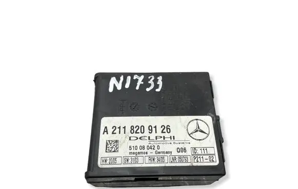 Mercedes-Benz C W203 Alarm control unit/module A2118209126 510080420 050793