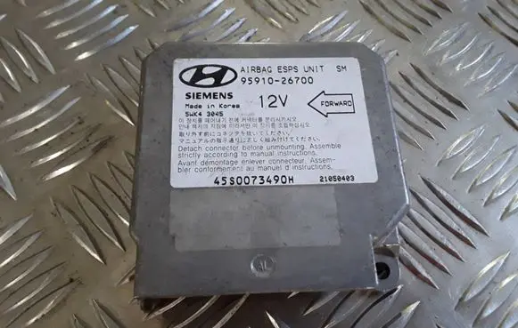 Hyundai Santa Fe Airbag control unit/module 9591026700 5WK43045