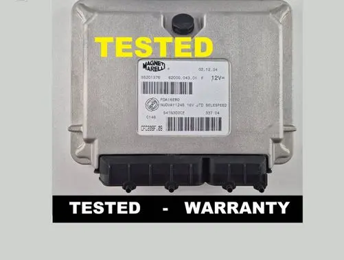 Lancia Ypsilon Gearbox control unit/module 55201376 CFC208F09