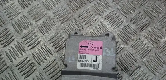 Mazda 6 Airbag control unit/module GDK457K30 3N4A0384