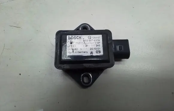 Audi A4 S4 B6 8E 8H ESP acceleration yaw rate sensor 8E0907637A 0265005245 0012661