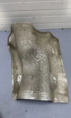 BMW 3 F30 F35 F31 Exhaust heat shield 7363198