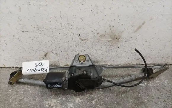 Renault Kangoo I Front wiper linkage and motor
