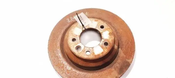Audi Q7 4L Rear brake disc ventiliuojamas