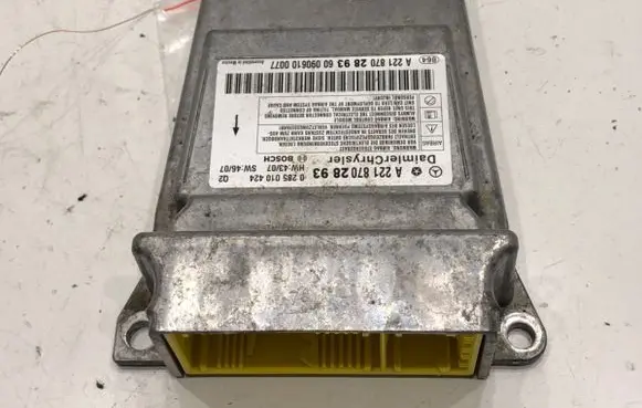 Airbag deployment crash/impact sensor