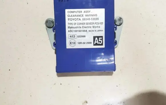 Lexus IS 220D-250-350 Parking PDC control unit/module 8934053020 89340-53020