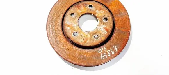 Dodge Journey Front brake disc ventiliuojamas