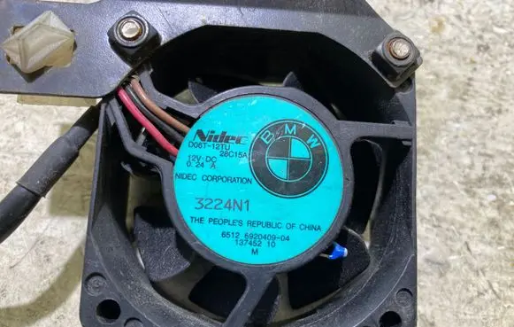 BMW 7 E65 E66 Engine control unit/module fan 6920409 D06T12TU 3224N1