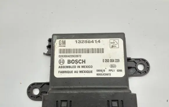 Opel Zafira B Parking PDC control unit/module 13286414 6002JC0972 0263004229