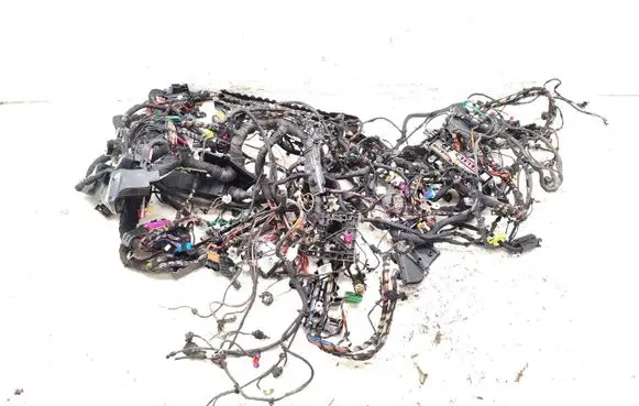 Porsche Taycan 9J1 Engine installation wiring loom 9JA937548A 9J1937593 9JA971839A