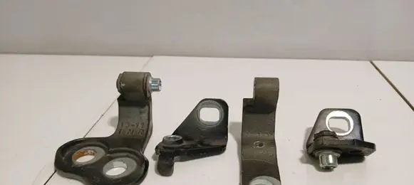 Front door hinge set