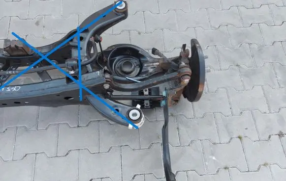Mazda CX-5 II Rear suspension assembly kit set MAZDACXZAWLT