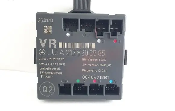 Mercedes-Benz E W212 Door control unit/module A2128203585 A2124423032 00404718B1
