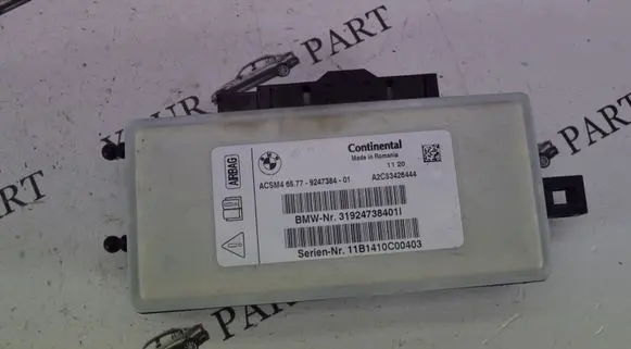 BMW X3 F25 Airbag control unit/module 9247384