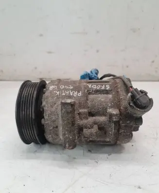 Skoda Praktik (5J8) Air conditioning (A/C) compressor (pump) 6Q0820808E 6SEU14C 4471908905