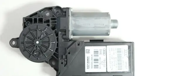 Audi A8 S8 D3 4E Rear door window regulator motor 4E0959801D